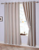 Toulon Interlined Eyelet Curtains  Duckegg