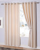 Toulon Interlined Eyelet Curtains  Champagne