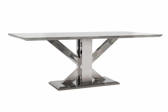 Tremmen Dining Table  Milan Grey 1600