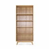 Rho Tall Oak Bookcase