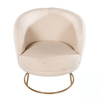 Mona Accent Chair Ivory