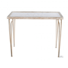Tree Pattern Console Table WhiteChampagne
