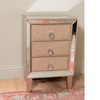 Hayden Mirrored Locker 3 Drawer