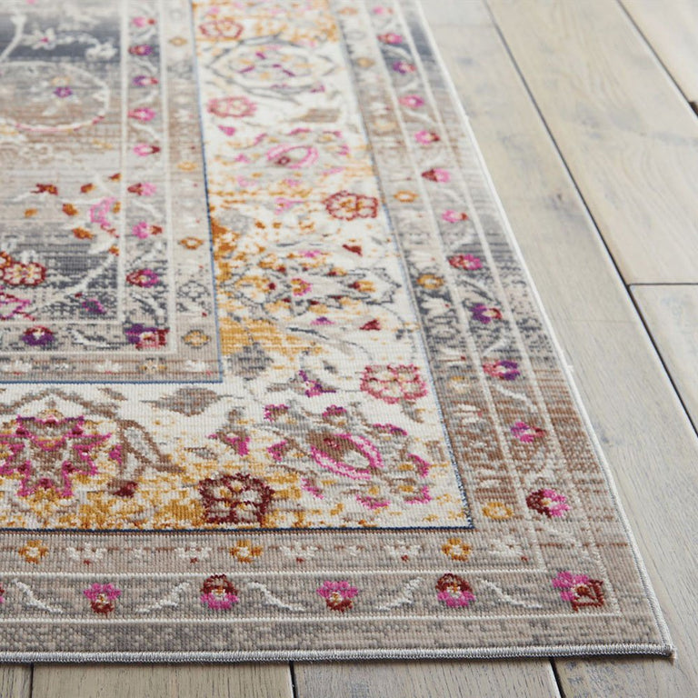 Nourison Vintage Kashan Rug 01 Grey