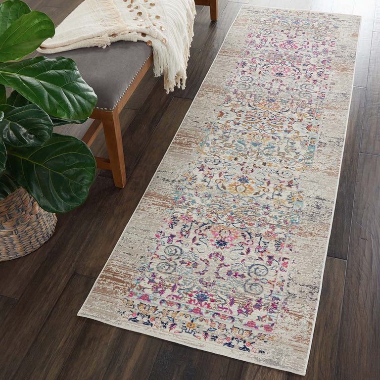 Nourison Vintage Kashan Rug 02 Ivory