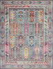 Vintage Kashan Rug 06 Grey Multi