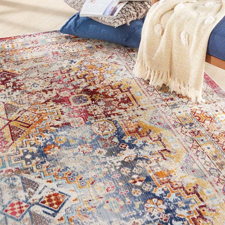Nourison Vintage Kashan Rug 09 Multi