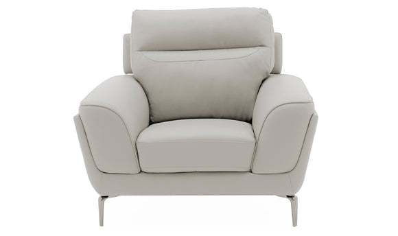Create a cozy and stylish seating area with the Vernazza 1 Seater Fixed Sofa in a soothing light grey tone. This fixed sofa features a sleek and contemporary design with plush cushioning for optimal comfort. The light grey upholstery complements a wide range of decor styles, making it a versatile addition to your living space.