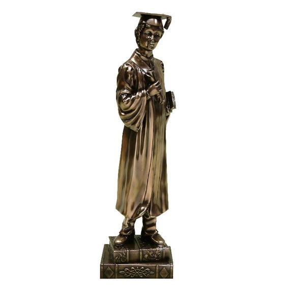 Bronze Graduation Figurine  BoyGirl