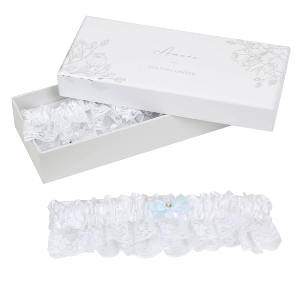 Amore By Juliana Wedding Garter In Luxury Gift Box