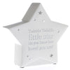 Bambino Star Shaped Resin Money Box Twinkle Twinkle 15cm