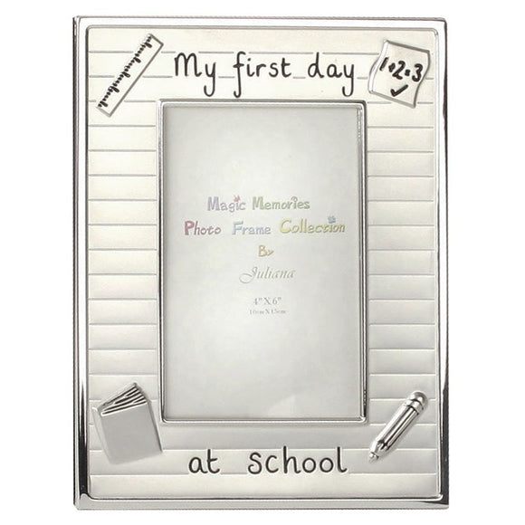First Day At School Photo Frame