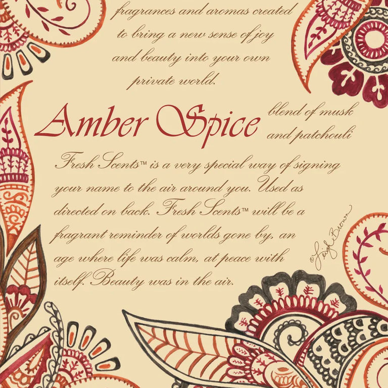 Willowbrook Amber Spice Scented Sachet