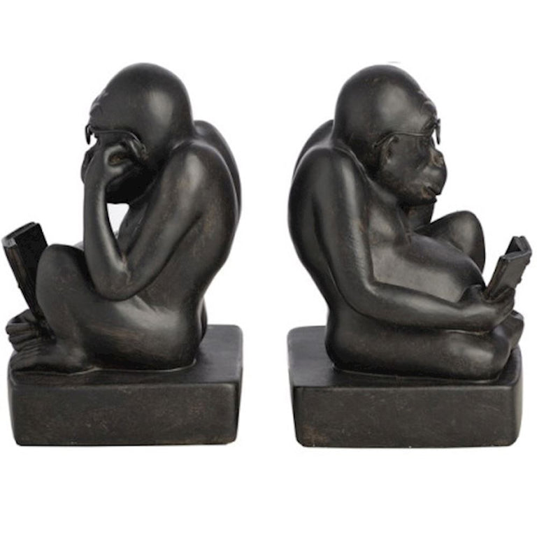 Fern Cottage Monkey Bookends Set Of 2