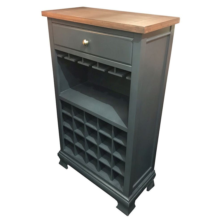 Fern Cottage Ashford Noir Drinks Cabinet