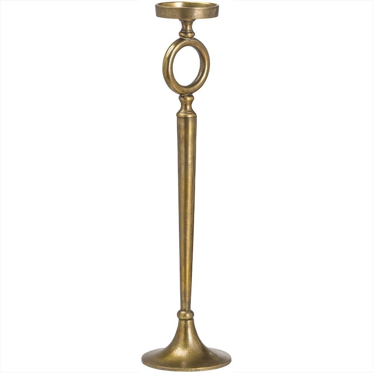 Fern Cottage Ohlson Brass Candle Stand