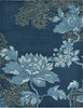 Wedgwood Fabled Floral Rug Navy