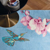 Wedgwood Hummingbird Rug Blue