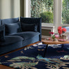 Wedgwood Hummingbird Rug Navy