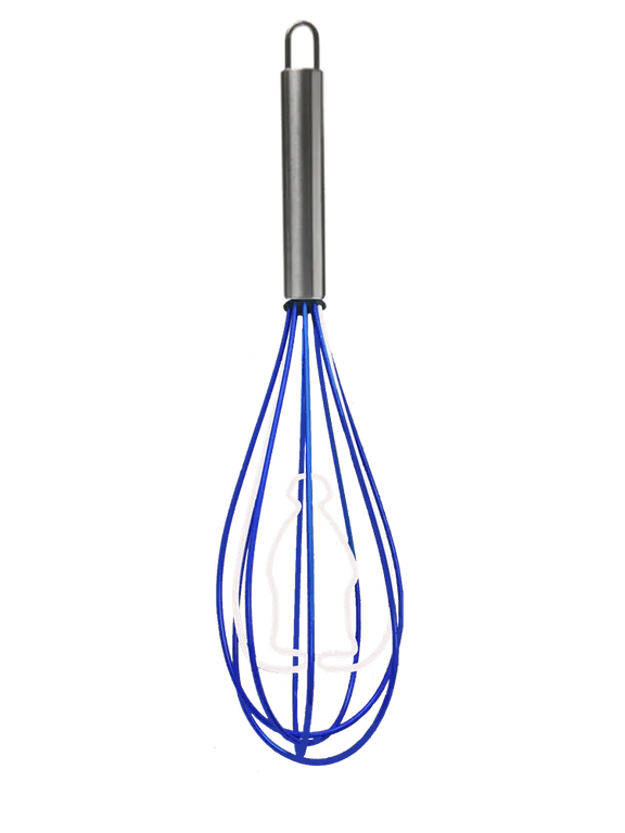 Snowman Whisk - Silicone High-Heat Resistant Whisk for Utensils | Festive Christmas Baking Tool