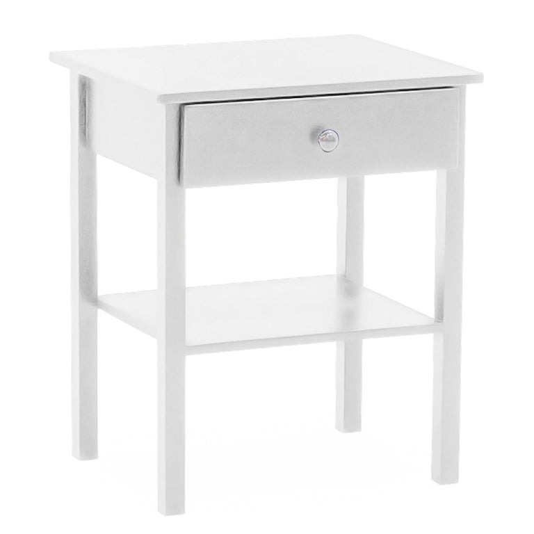 Willow Bedside Table  White