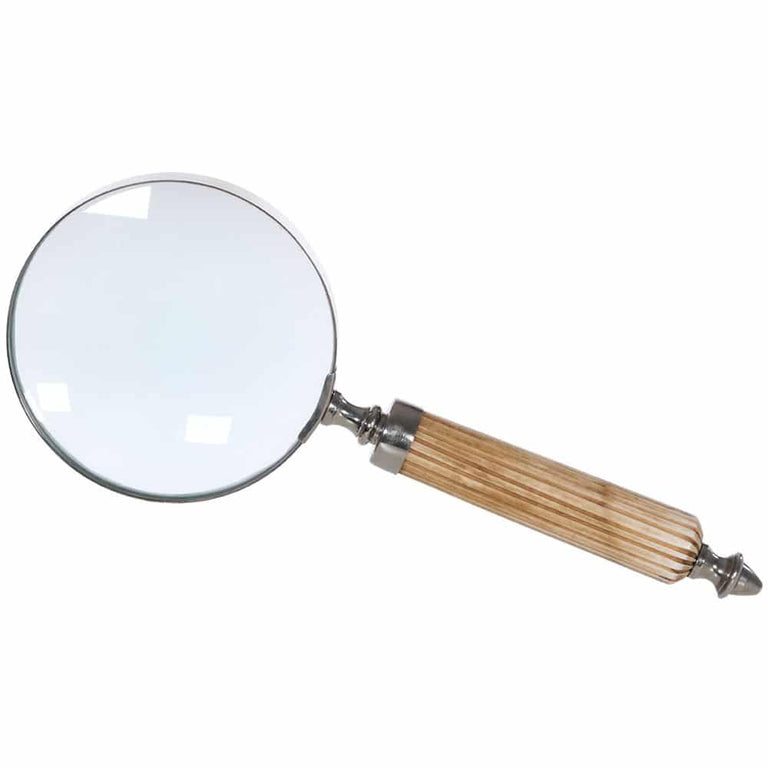 Fern Cottage 4 Magnifying Glass Glass Bone Handle