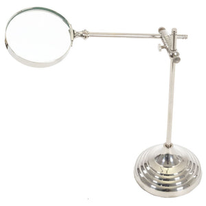 Fern Cottage Chrome Magnifying Glass