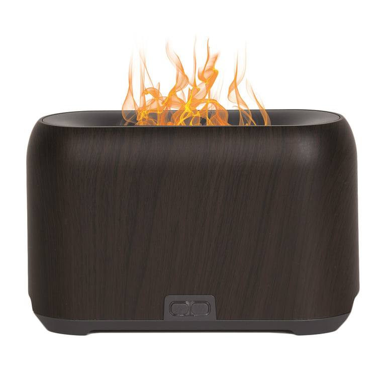 LED Ultrasonic Diffuser  Dark Wood