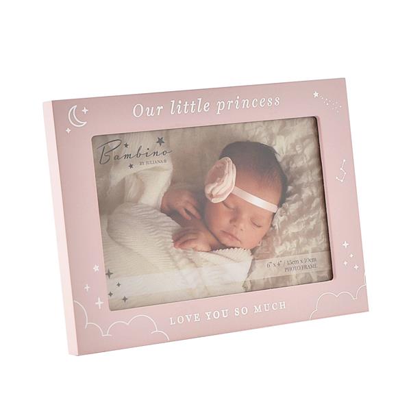 Bambino Wooden Frame Little Princess 6X4