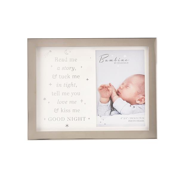 Bambino Metal Plated Photo Frame 4 x 6