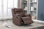 The Casey Recliner Chair in Chestnut offers a luxurious and comfortable seating option, featuring a rich chestnut brown color that adds warmth to any living space.