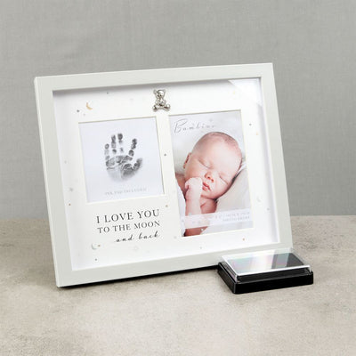 4 X 6  BAMBINO HAND PRINT FRAME WITH INK PAD