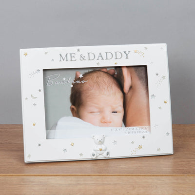 Bambino Resin Daddy  Me Photo Frame  6 X 4