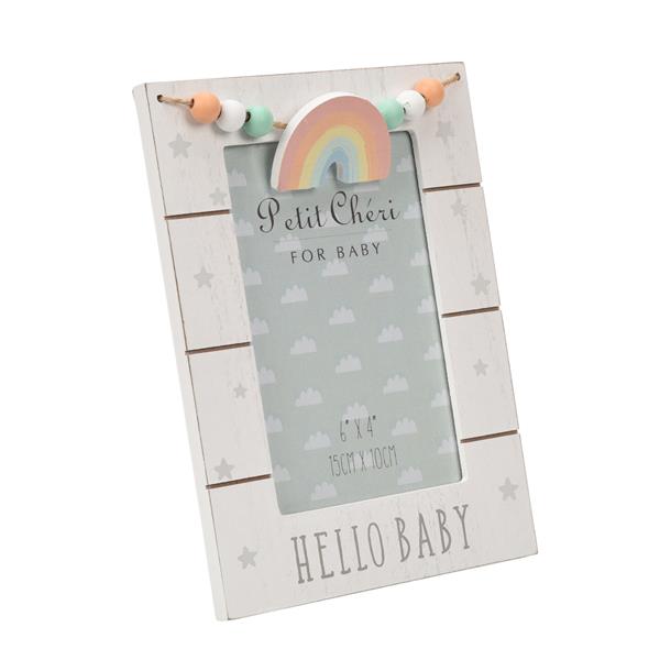 Petit Cheri Photo Frame Hello Baby  4 X 6