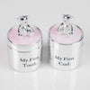 Bambino Silver Plated First Tooth  Curl Box Set