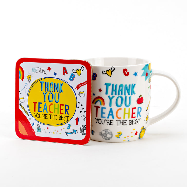 Thank You Teacher Mug Set