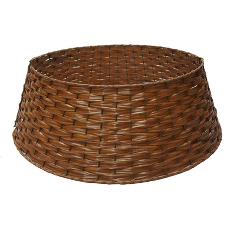 Light Brown Woven PVC Tree Collar