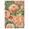 Harlequin Dahlia Rug Coral Wilderness