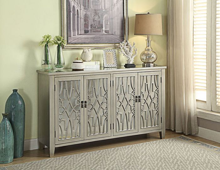 Gallo Four Door Sideboard and Mirror