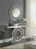 Crystal Console Table and Crystal MirrorCrystal Console Table and Crystal Mirror