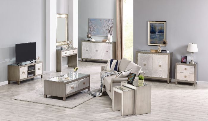 Nova 2 Drawer Bedside Table