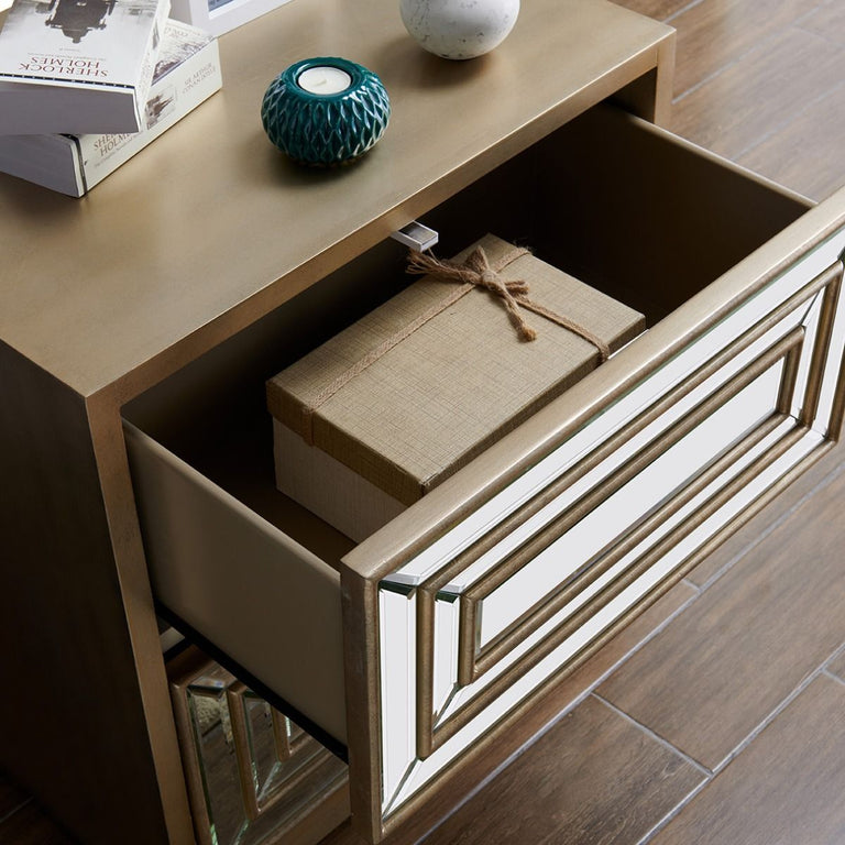 Lisbon 2 Drawer End Table