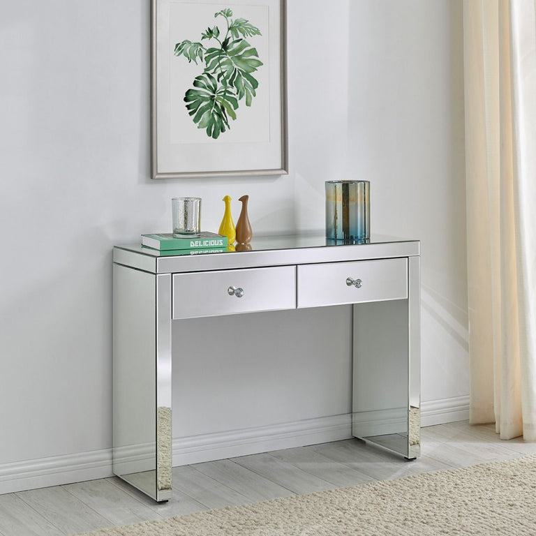 Hollywood 2 Drawer Console Table