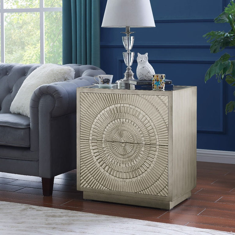 Frenso 2 Drawer Side Table