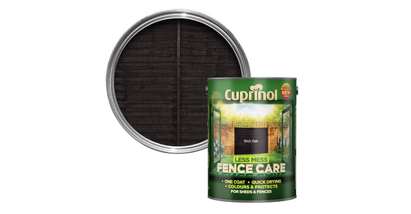 Cuprinol Less Mess Fence Care   Black