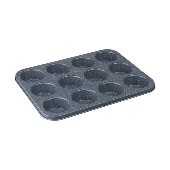 Denby Quantanium Finish 12 Cup Cupcake Tin