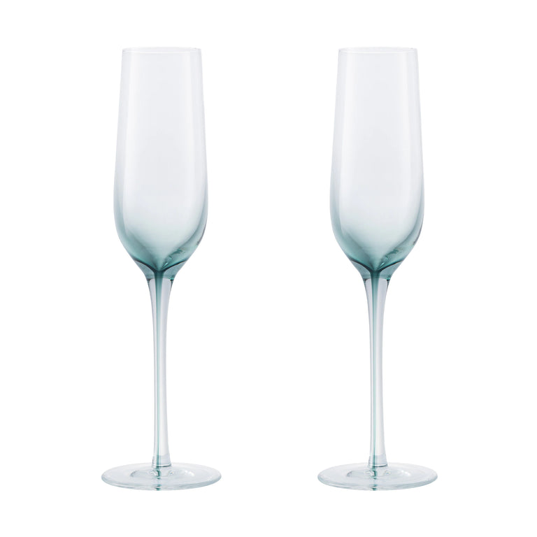 Denby Green Champagne Flute