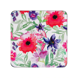 Denby Watercolour Floral Coasters Set of 6