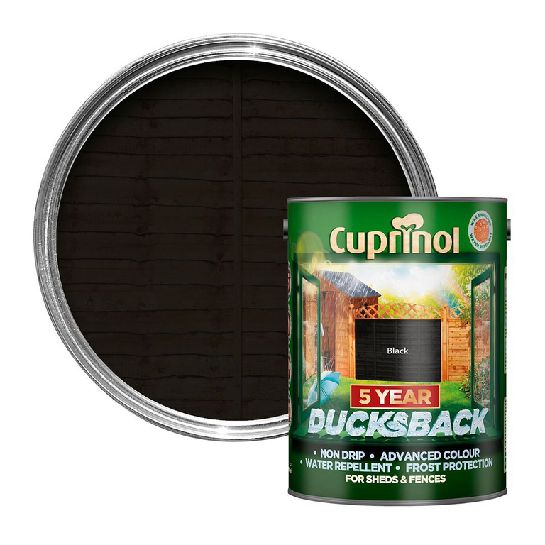 Cuprinol Less Mess Fence Care   Rich Oak