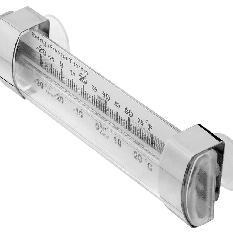 Judge Fridge Freezer Thermometer with Suction Pads & Dual Celsius Fahrenheit Display